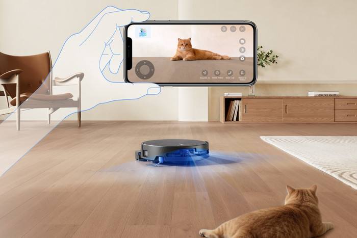 Ecovacs DEEBOT T90 PRO OMNI produkt in gebrauch