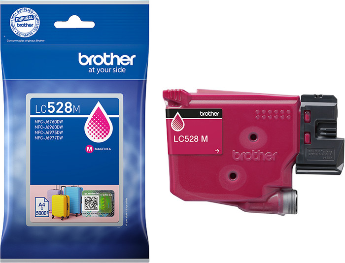 Brother LC-528 Patrone Magenta verpackung