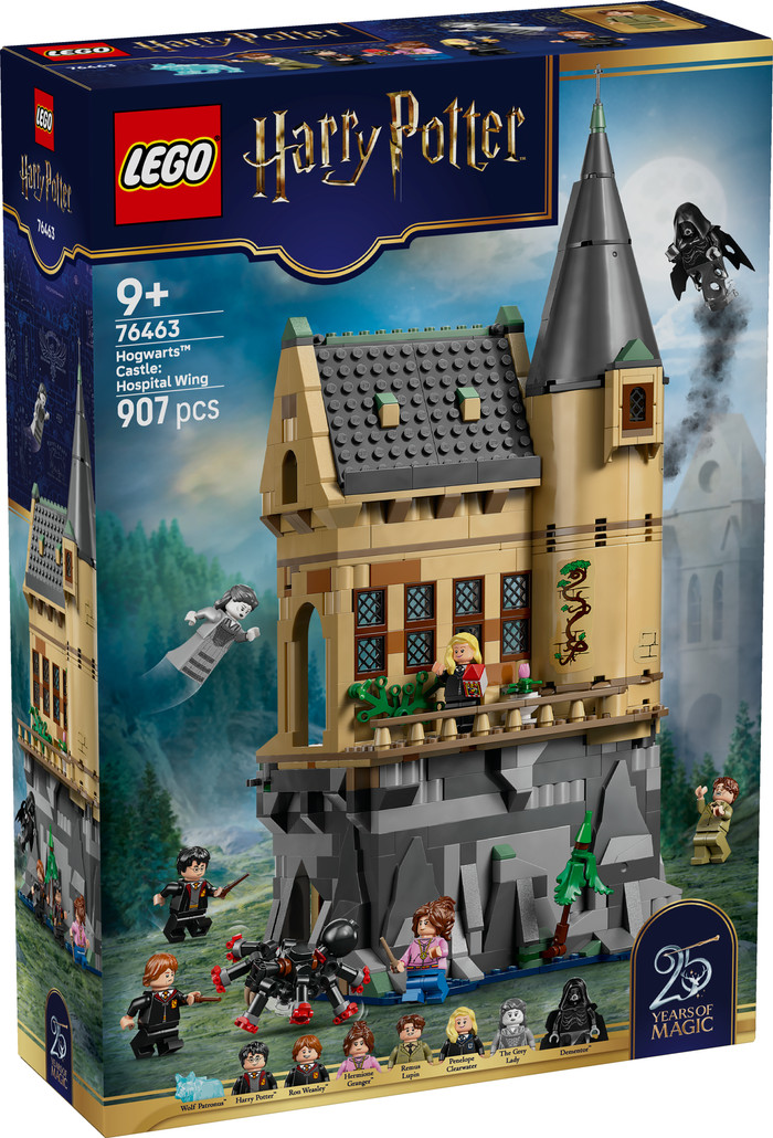 LEGO Harry Potter Hogwarts Castle: Hospital Wing 76463 packaging