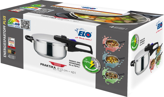 ELO Pressure Cooker Praktika Plus XS 4 L packaging