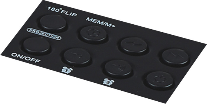 Denver CRP-717 Schwarz oberseite