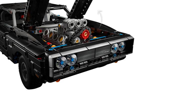 LEGO Technic Fast and Furious Dodge Charger R/T Auto 42231 detail