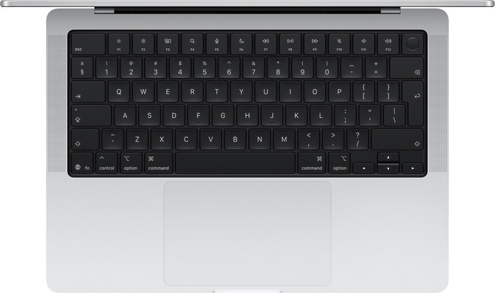 Apple MacBook Pro 14" M6 24GB / 1TB Silber QWERTZ oberseite