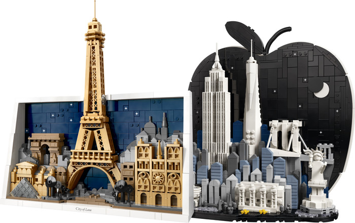 LEGO New York und Paris Set 21066 + 21064 Main Image