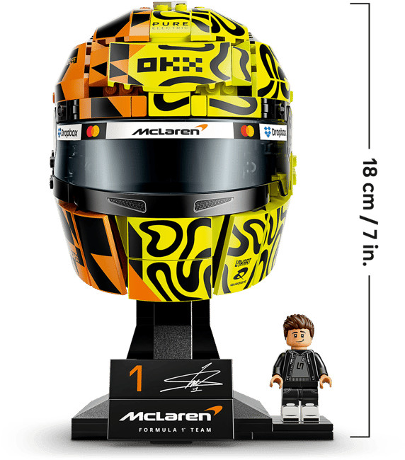 LEGO Editions McLaren Mastercard F1 Team Lando Norris¿ Helm 43023 visueller lieferant