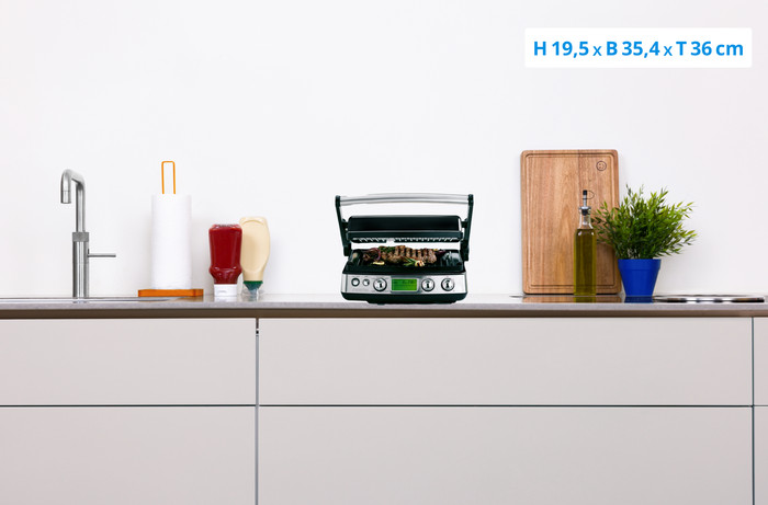 GreenPan Elite Kontaktgrill Schwarz visuelles Coolblue 1