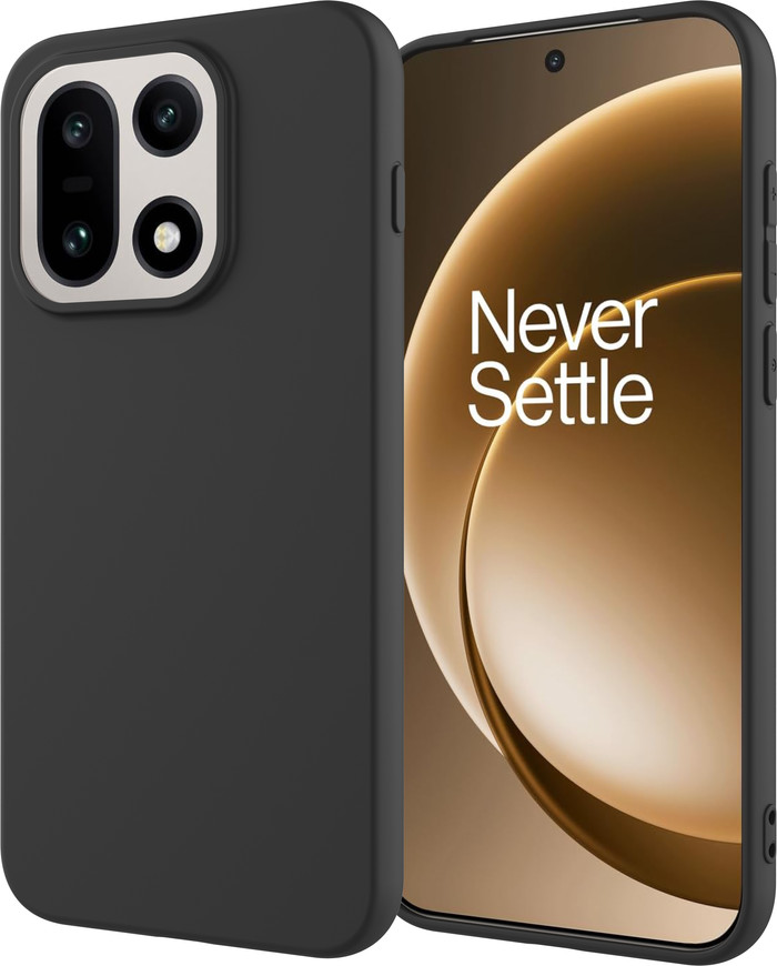 Just in Case Rugged OnePlus 15 Back Cover Black right side