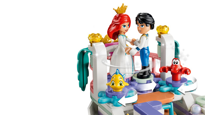 LEGO Disney Arielles Königliches Hochzeitsboot 43299 detail