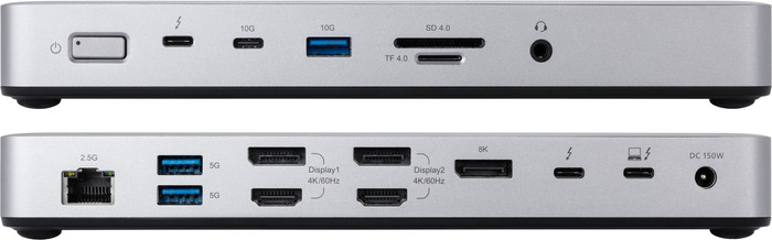 BlueBuilt Thunderbolt 4 Dockingstation mit DisplayLink Verbundprodukt