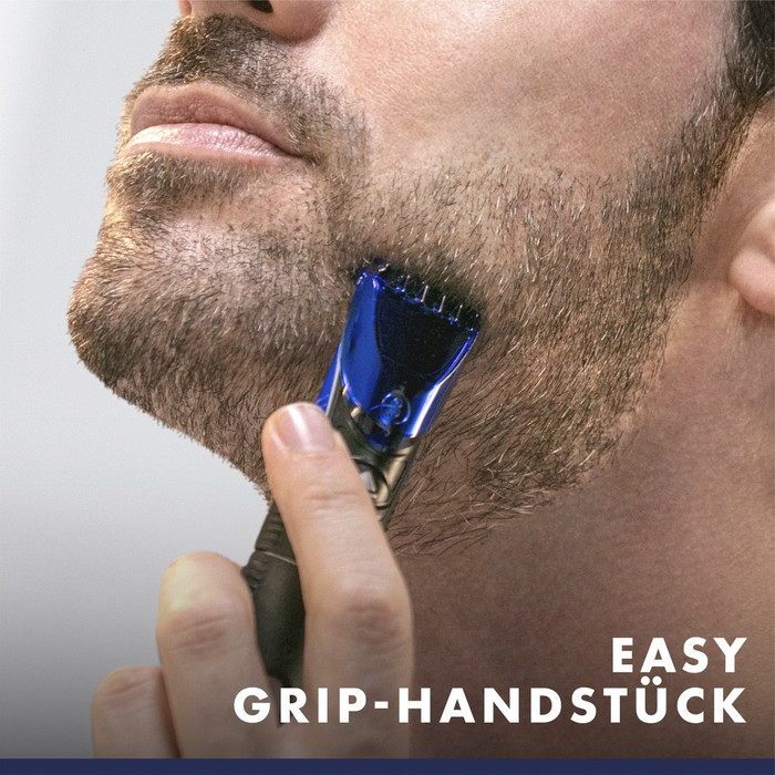 Gillette All In One produkt in gebrauch