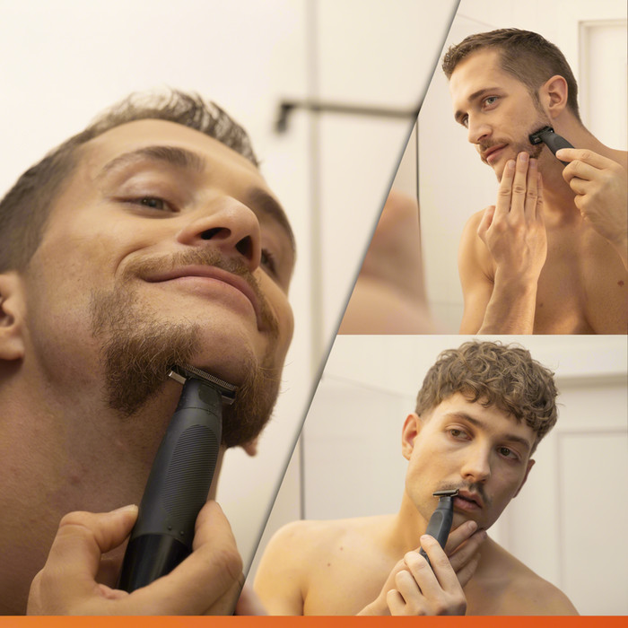 Gillette Fusion One Hybrid product in use