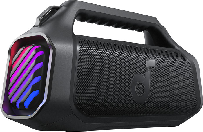 Soundcore Boom 2 Pro Schwarz linke seite