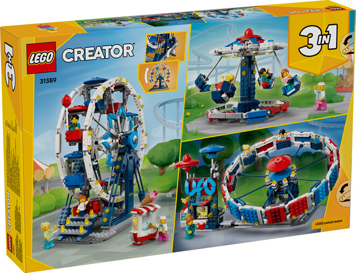 LEGO Creator 3-in-1-Sets Legendäres Riesenrad 31389 verpackung