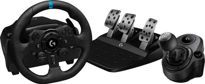 Logitech G923 TRUEFORCE PlayStation and PC + Driving Force Shifter Main Image