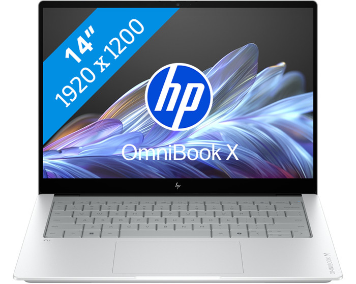 HP OmniBook X NG AI PC 14-ka0050ngx - 14" - Intel Core Ultra 5 - 16GB RAM/512GB SSD Main Image