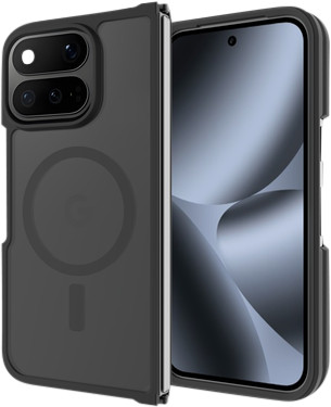 Just in Case Google Pixel 11 Pro Fold Backcover mit Magnet Schwarz rechte seite