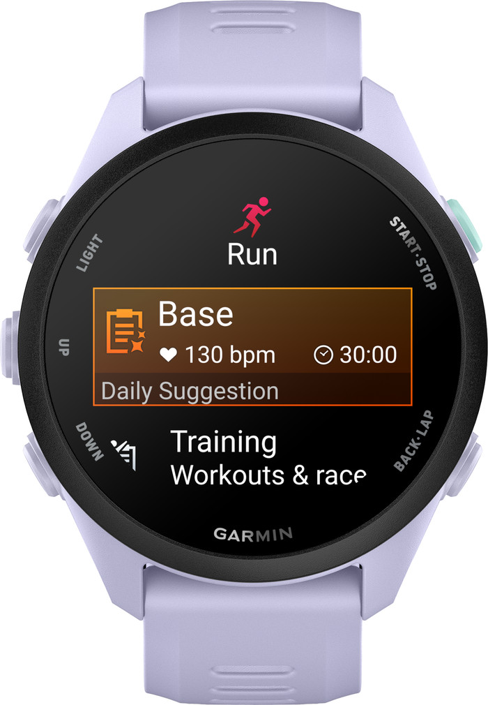 Garmin Forerunner 70 43mm Purple front