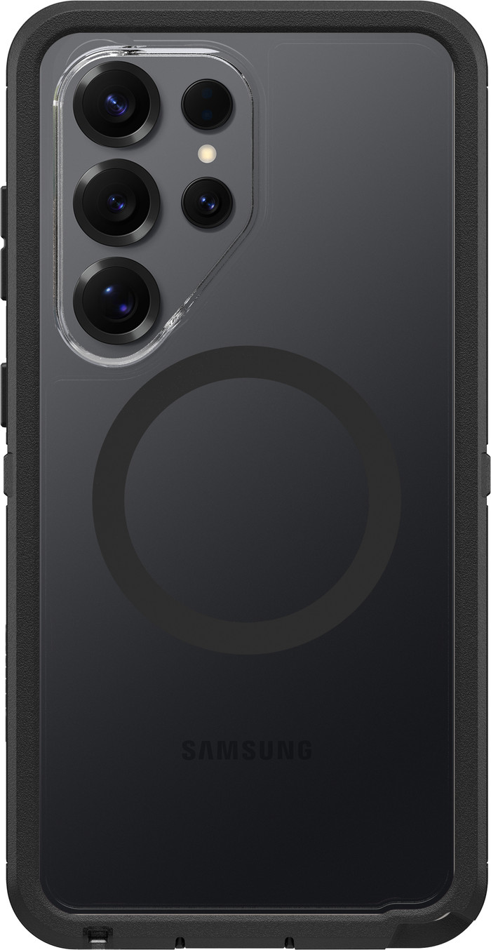 Otterbox Defender Samsung Galaxy S26 Ultra Backcover mit Magnet Transparent mit schwarzem Rand Main Image