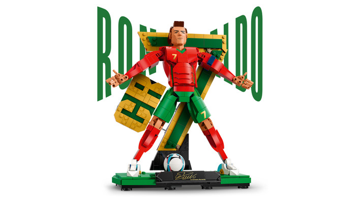 LEGO Editions Cristiano Ronaldo - Football Legend 43016 detail