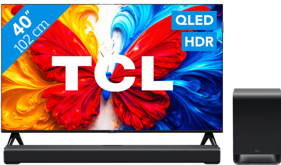 TCL QLED 40 Zoll S5L (2026) + TCL S60K Main Image