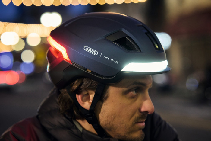 ABUS HYP-E Blau M produkt in gebrauch