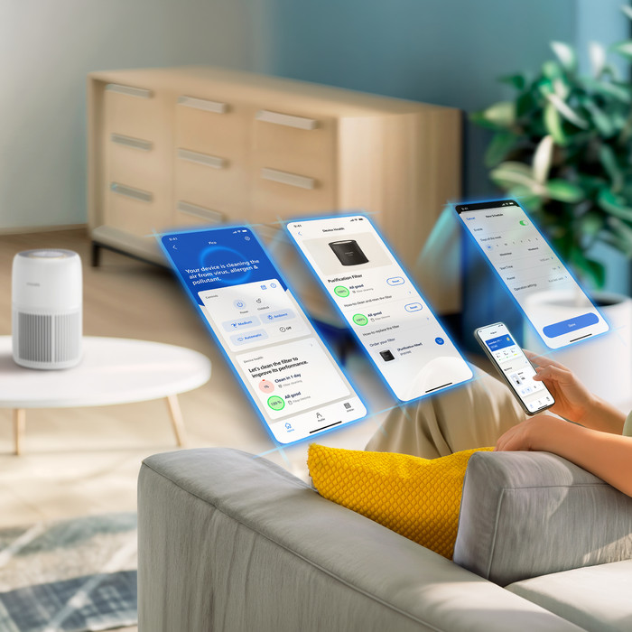 Philips PureProtect 700 Series produkt in gebrauch