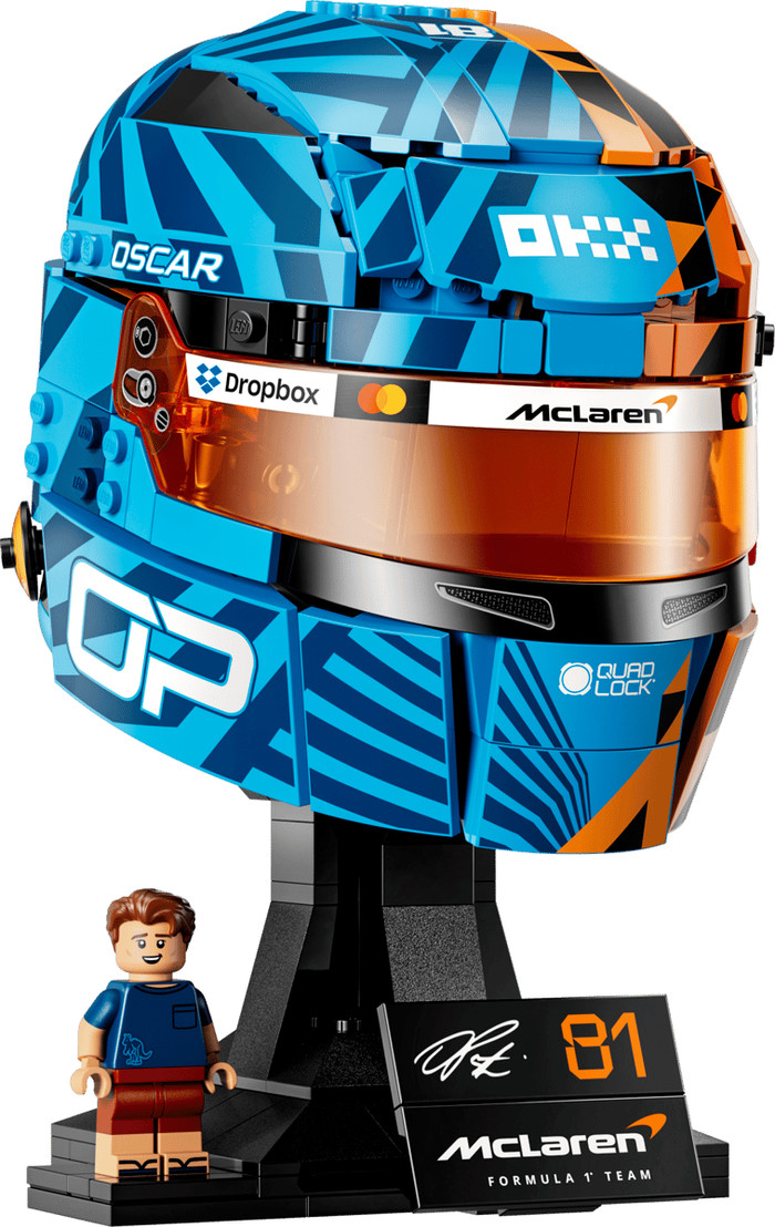 LEGO Editions McLaren Mastercard F1 Team Oscar Piastri Helm 43017 Main Image