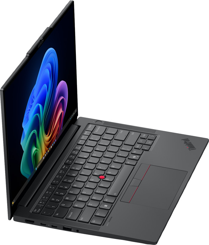 Lenovo ThinkPad E14 Gen 8 (AMD) Copilot+ PC - 21Y2005TMH QWERTY linke seite