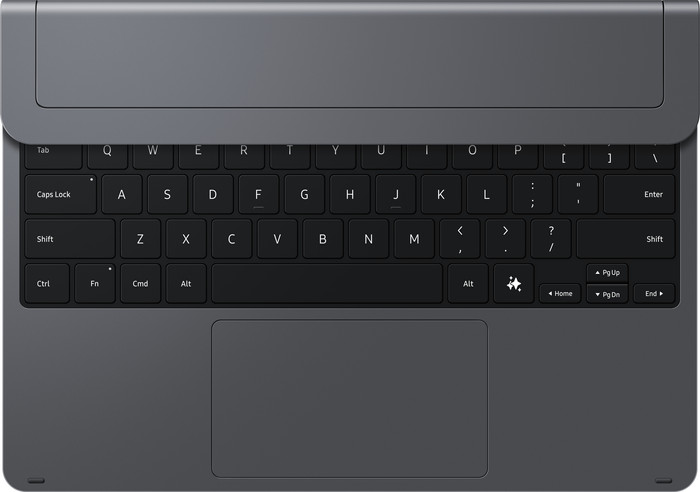 Samsung Galaxy Tab S12 Plus Tastaturhülle QWERTZ Schwarz vorne