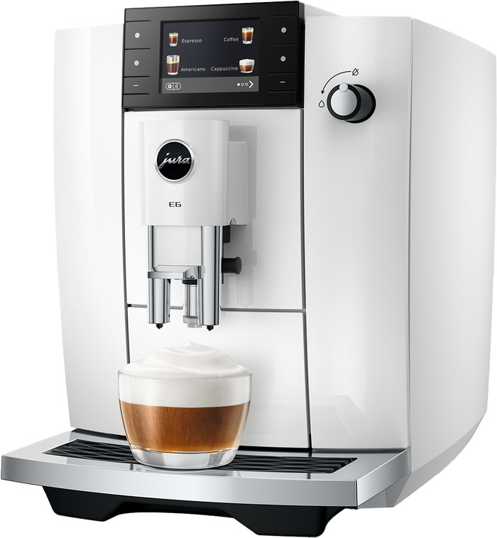 JURA E6 Piano White (ED) rechte seite