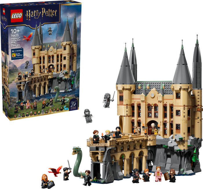 LEGO Harry Potter Schloss Hogwarts: Ostflügel 76473 rechte seite