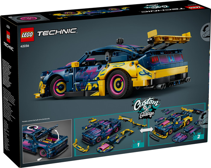 LEGO Technic Ford Mustang GT Auto aus der Tuning-Werkstatt 42236 verpackung