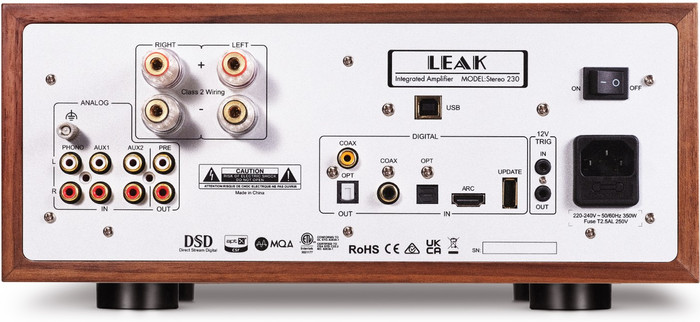 LEAK Stereo 230 Walnut back