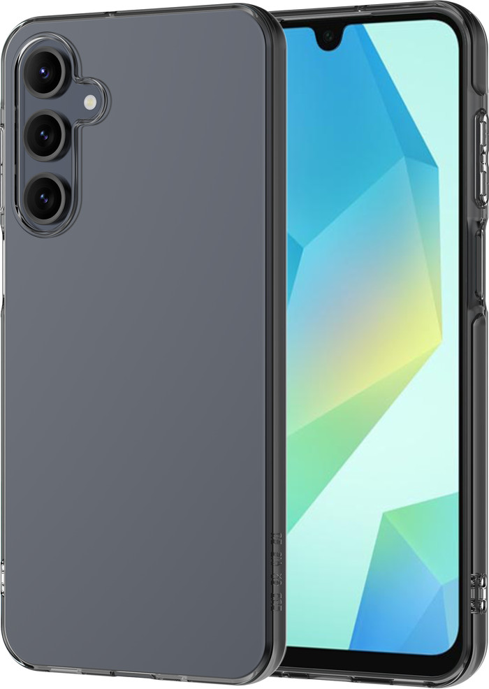 Just in Case Soft Design Samsung Galaxy A16 Backcover Transparent vorne