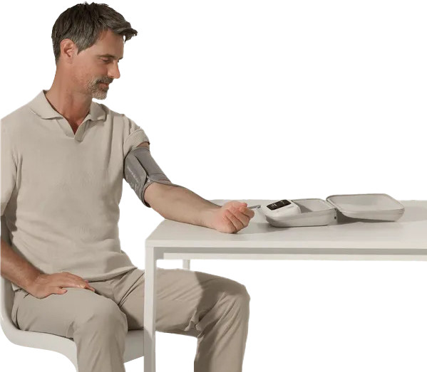 Withings BPM Vision produkt in gebrauch