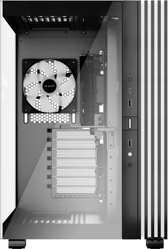 be quiet! LIGHT BASE 600 LX Schwarz vorne