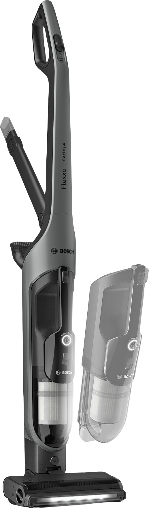 Bosch Series 4 Flexxo 28Vmax BHH4GN28 Grey detail