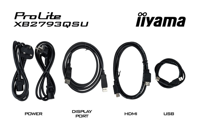 iiyama ProLite XB2793QSU-B1 zubehör