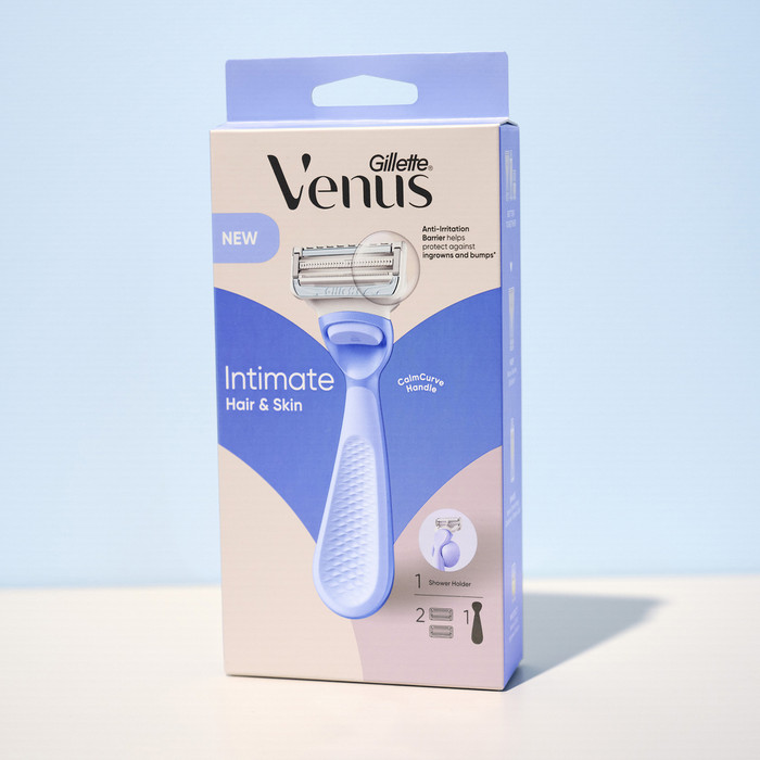 Gillette Venus Intimate Ersatzklingen (10 Stück) verpackung