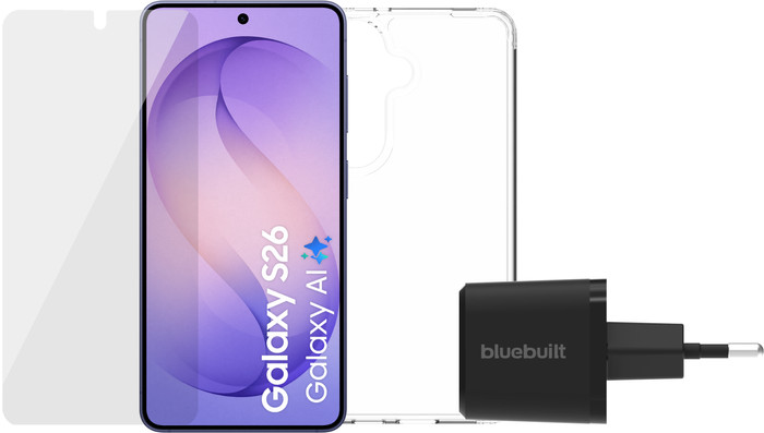 Samsung Galaxy S26 512GB Dunkelblau 5G + Komplettes Zubehörset Main Image