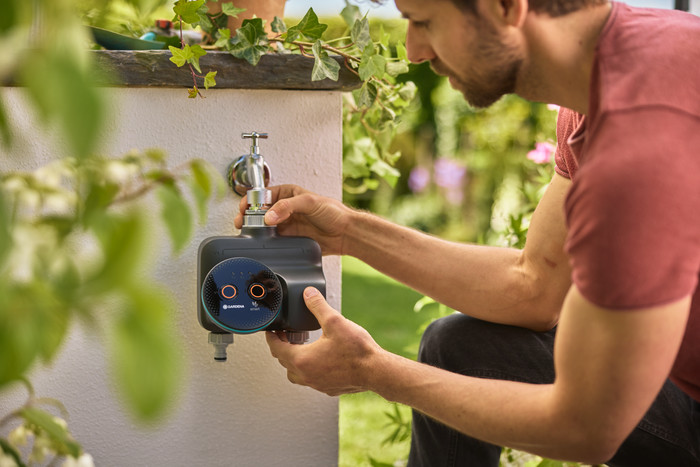 Gardena SMART Dual Water Control produkt in gebrauch
