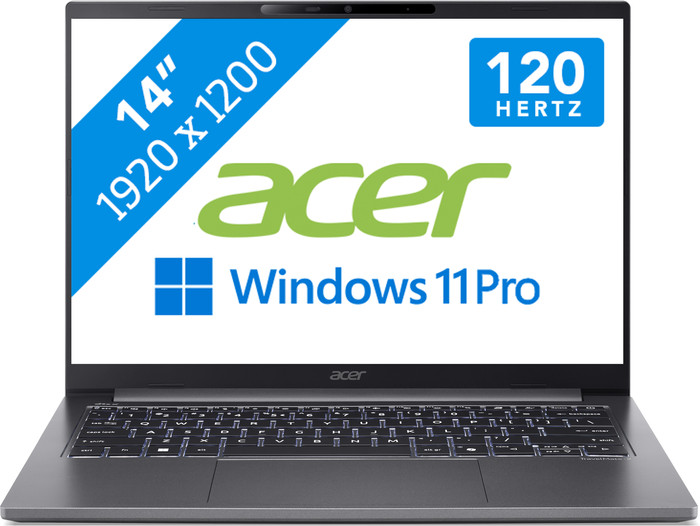 Acer TravelMate X4 14 AI TMX414-51-TCO-58G2 QWERTY Main Image