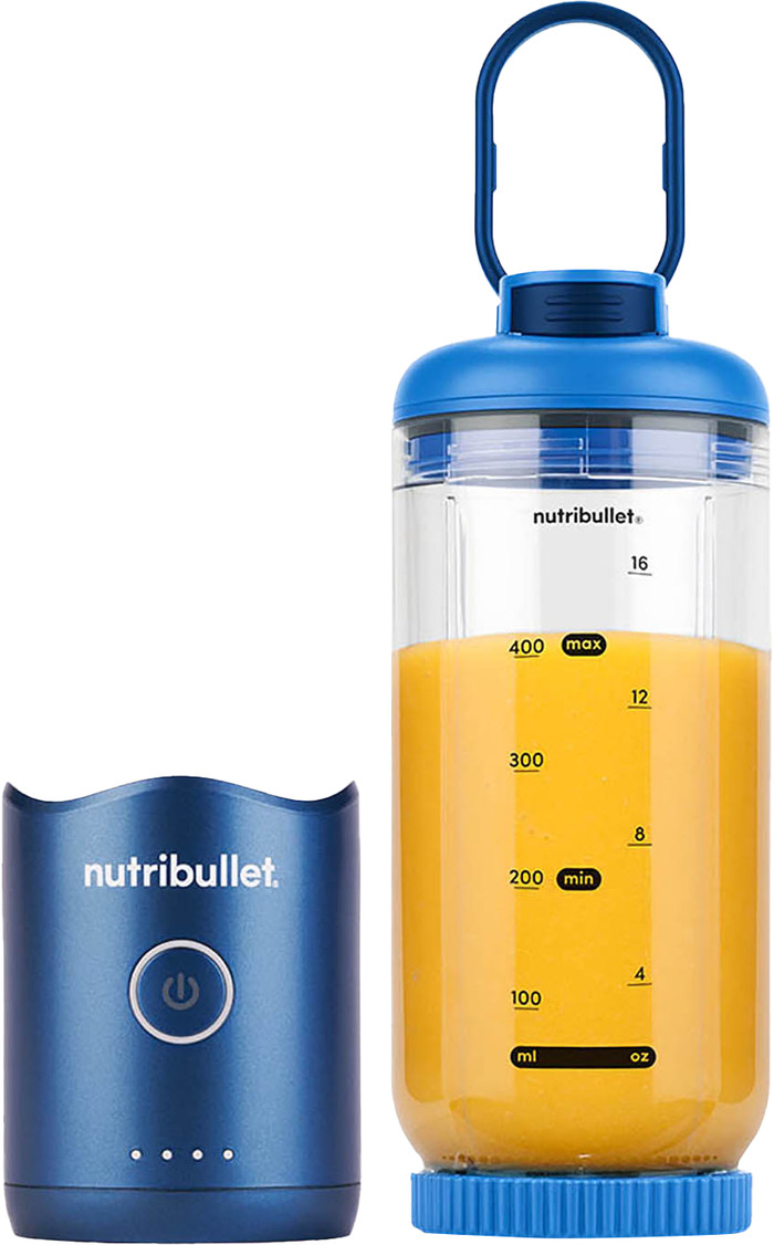 Nutribullet FLEX Blau produkt in gebrauch