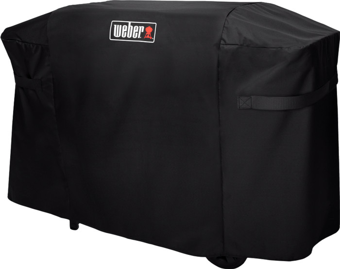 Weber Premium Abdeckung für Slate Plancha 71 cm vorne