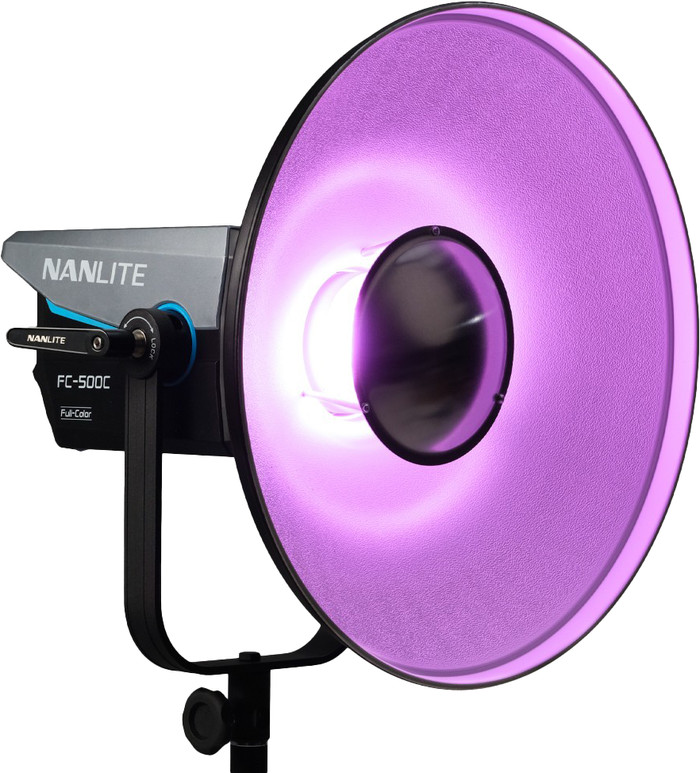 Nanlite BM40 Beauty Dish Reflector produkt in gebrauch
