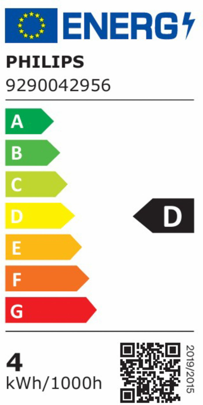 Philips Hue Candle Light White Ambiance E14 Separate Light energy label