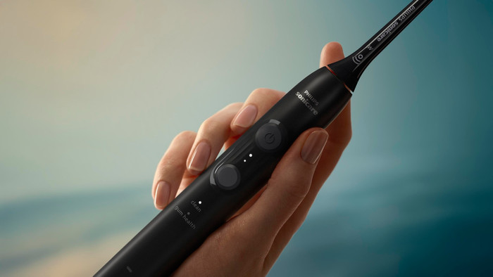 Philips Sonicare 4100 Series HX4044/52 Schwarz detail