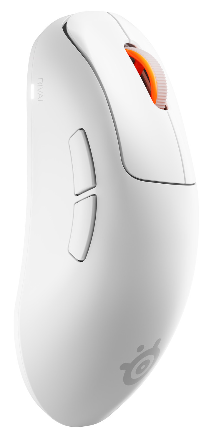 SteelSeries Sensei Pro WL Wireless Gaming Mouse White left side
