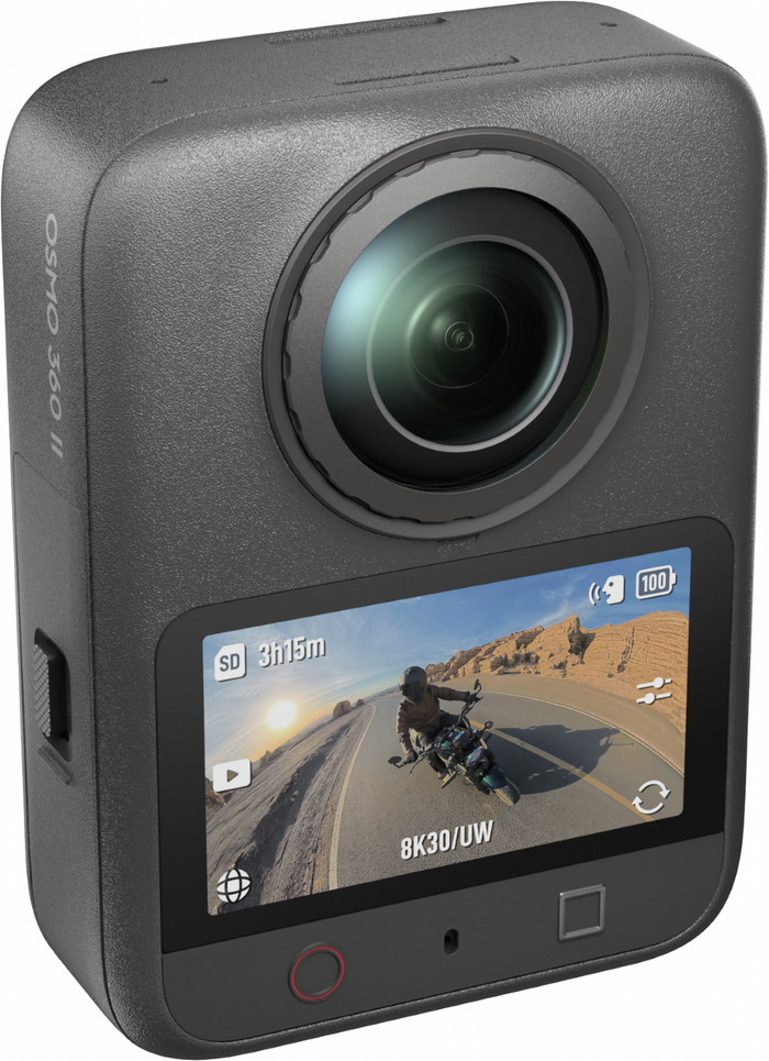 DJI Osmo 360 II Limitless Riding Combo left side