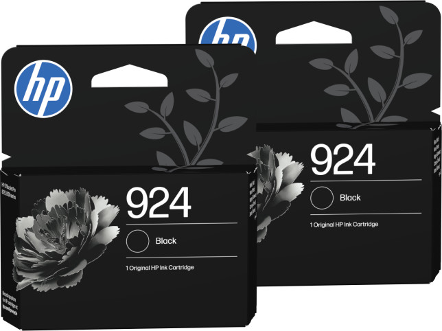 HP 924 Patrone Schwarz Doppelpack Main Image